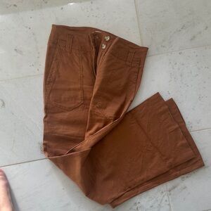 Maeve Women’s Wide Leg Linen Pant